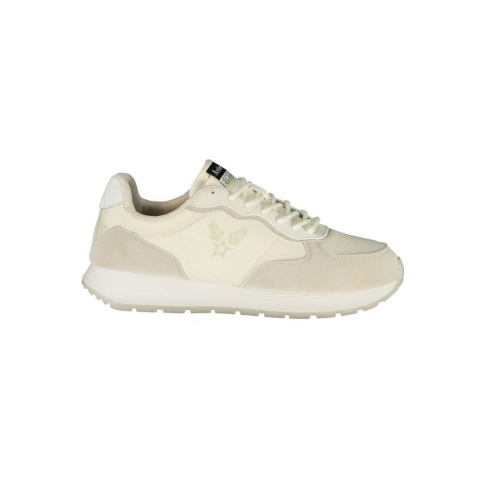 Avirex White Polyurethane Men's Men's Sneaker